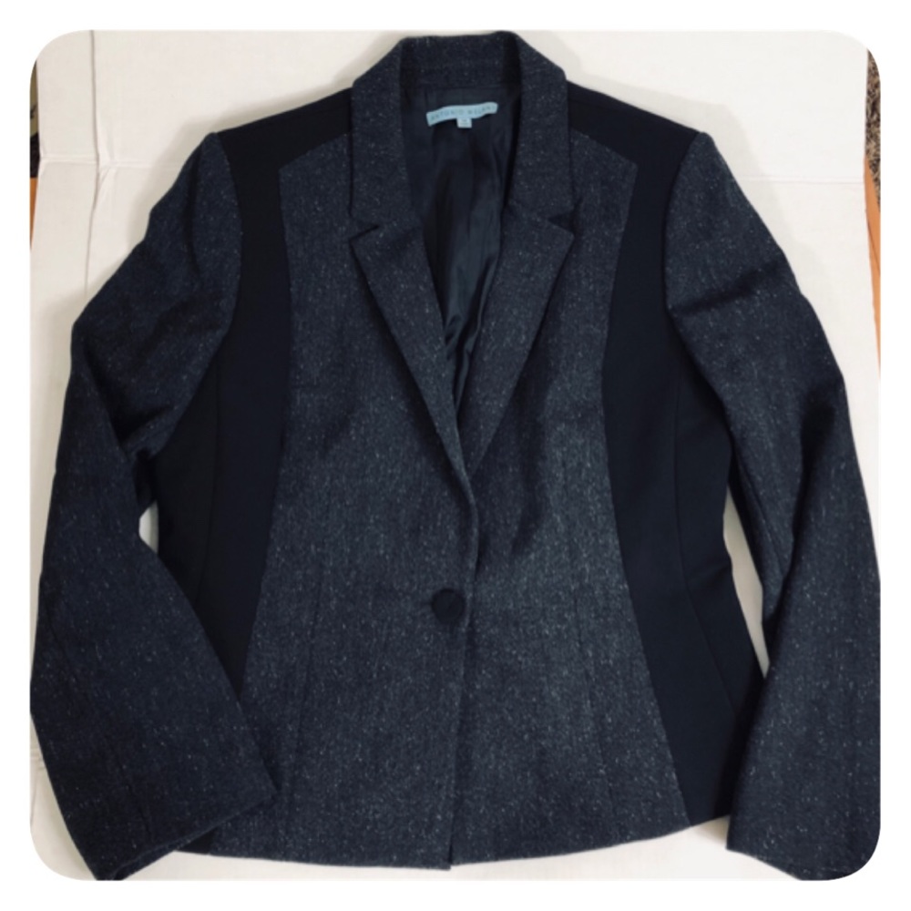 ANTONIO MELANI NAVY BLUE BLAZER SZ 14